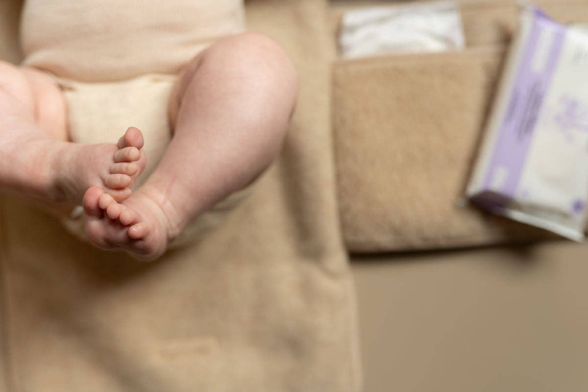 Kico Label - Vendita all'ingrosso Materassino fasciatoio - Neonati - Tappetino per il cambio (con custodia) - Lana merino7