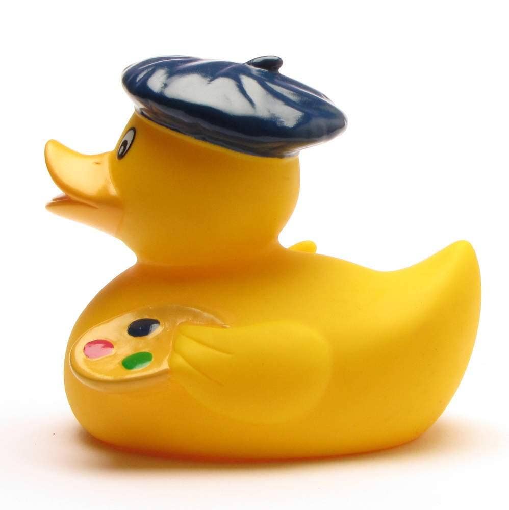 Duckshop – Engroshandel Badelegetøj - Baby – Gummi Duck Painter - Gummi Duck3