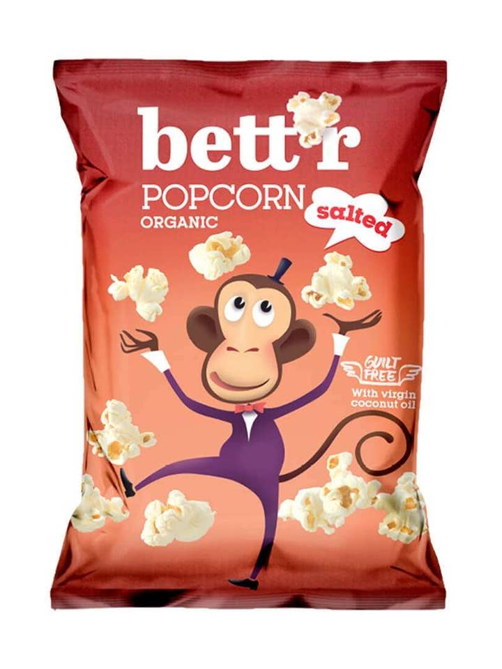 Popcorn salato, Bio, Bett'r, 60g per la vendita all'ingrosso da parte di Smart Organic