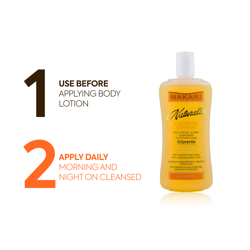 Makari De Suisse - Wholesale Body Cream/Lotion - Naturalle Carotonic Extreme Multivitamin Toning Glycerin 2 Pack5
