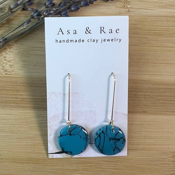 Asa&Rae - Wholesale Dangle Earrings - Circle Drop Dangle0