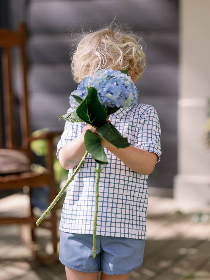 Banks Polo in Thacker Plaid für den Großhandel von Sun House Children's