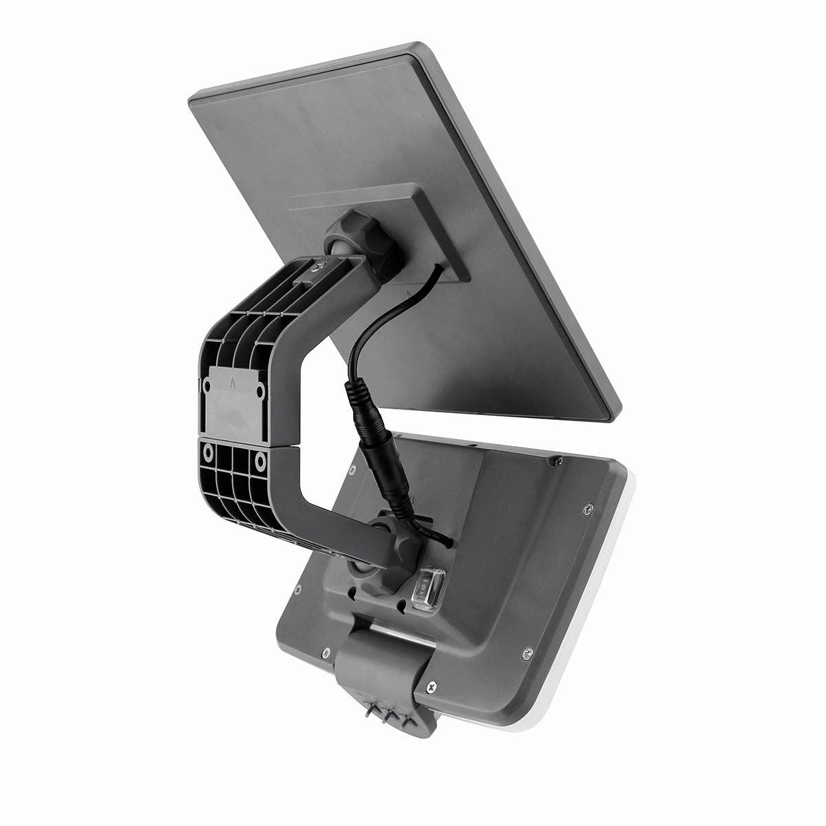 Gruppo F.T - Vente Lampe d'extérieur/de jardin - Projecteur extérieur Ulysse avec panneau solaire et détecteur de mouvement inclus4