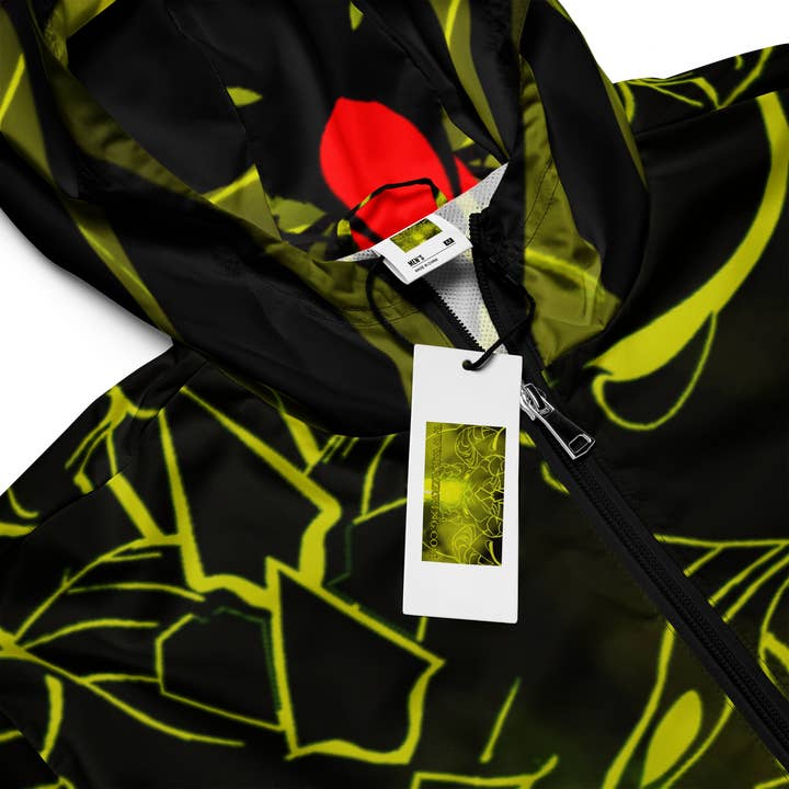 RAZRWING INC. SUCCOMBEZ au coupe-vent F.E.A.R. YELLOW SMOKE pour la vente par RAZRWING