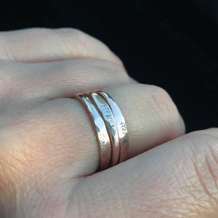 Signaturring - Personlig och anpassad för wholesale av Barefoot and Blonde