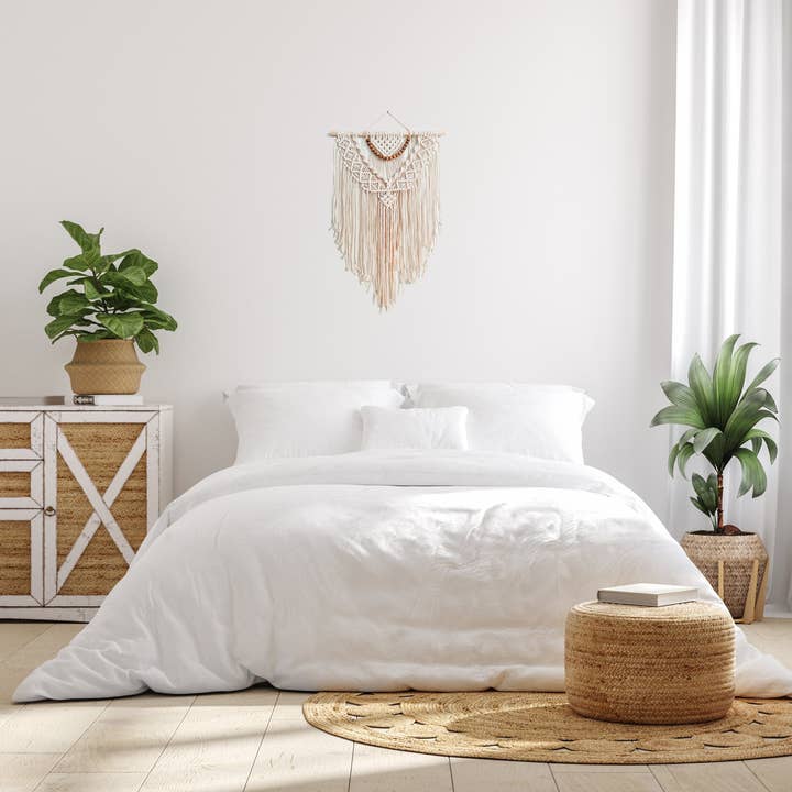 Naorvi Macrame - Wholesale Decorative Tassel/Wall Drop - Luxury Beaded Macrame Wall Hanging Modern Farmhouse Decor4