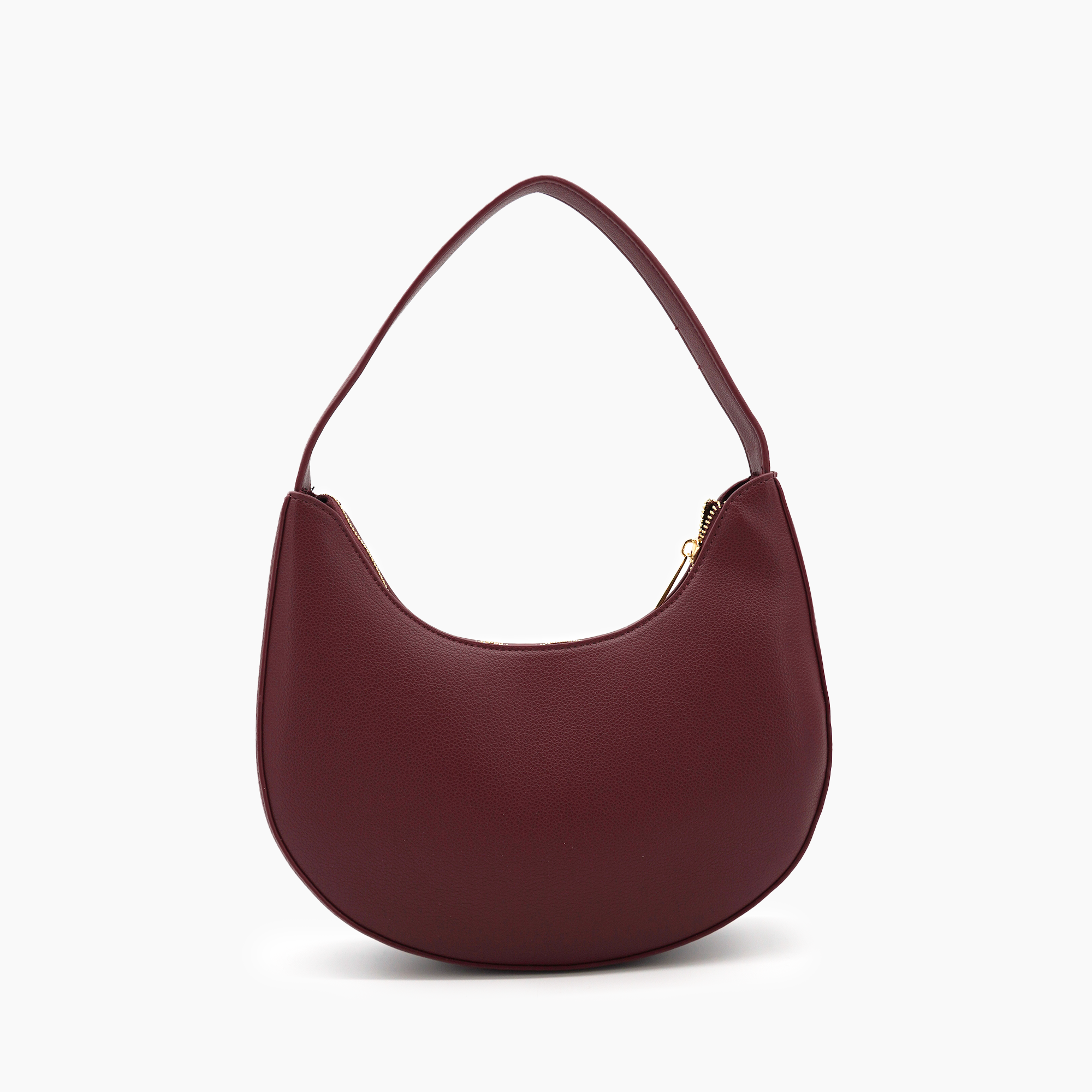 Like Dreams – wholesale Väska med handtag – Dam – Läder Innerficka med Dragkedja Noemie Halvmåne Axelväska12