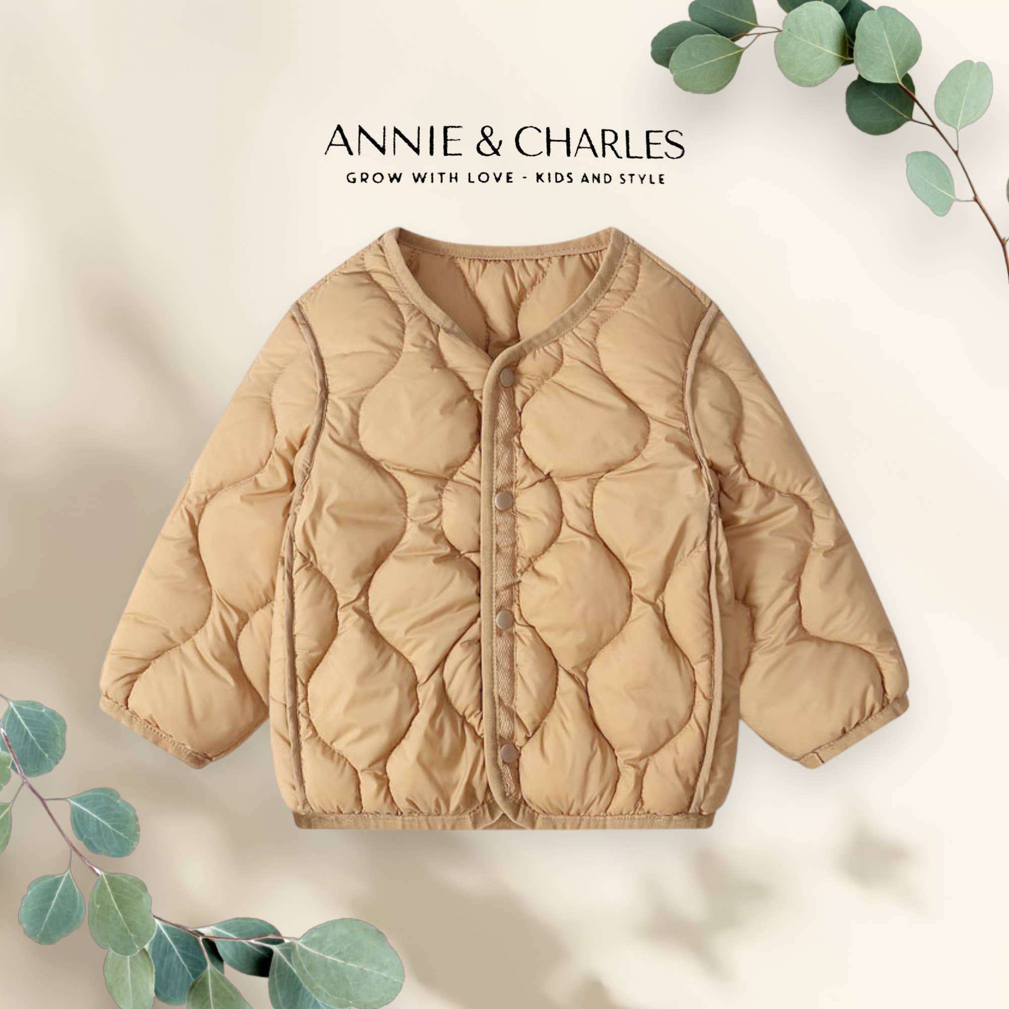 Annie & Charles - Wholesale Puffer Jacket - Kids - Annie & Charles® lightweight quilted jacket with down filling12