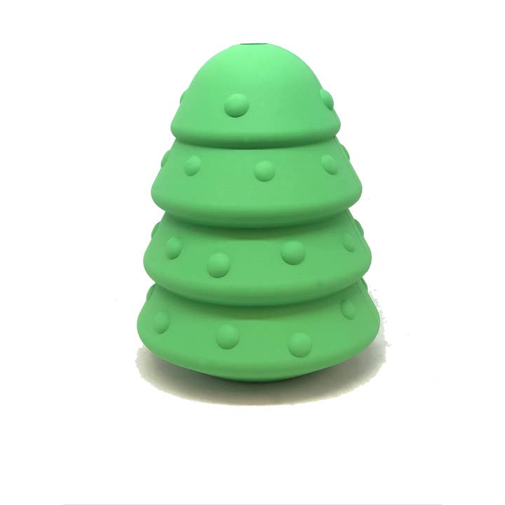 SodaPup Dog Toys - Wholesale Pet Chew Toy - Dog - Christmas Tree Treat Dispenser & Dog Chew Toy - Large