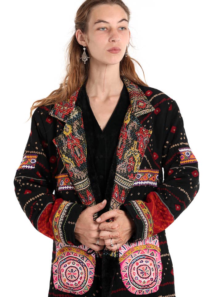 Manteau en laine mérinos, Rare, n°69 pour la vente par StandAwt