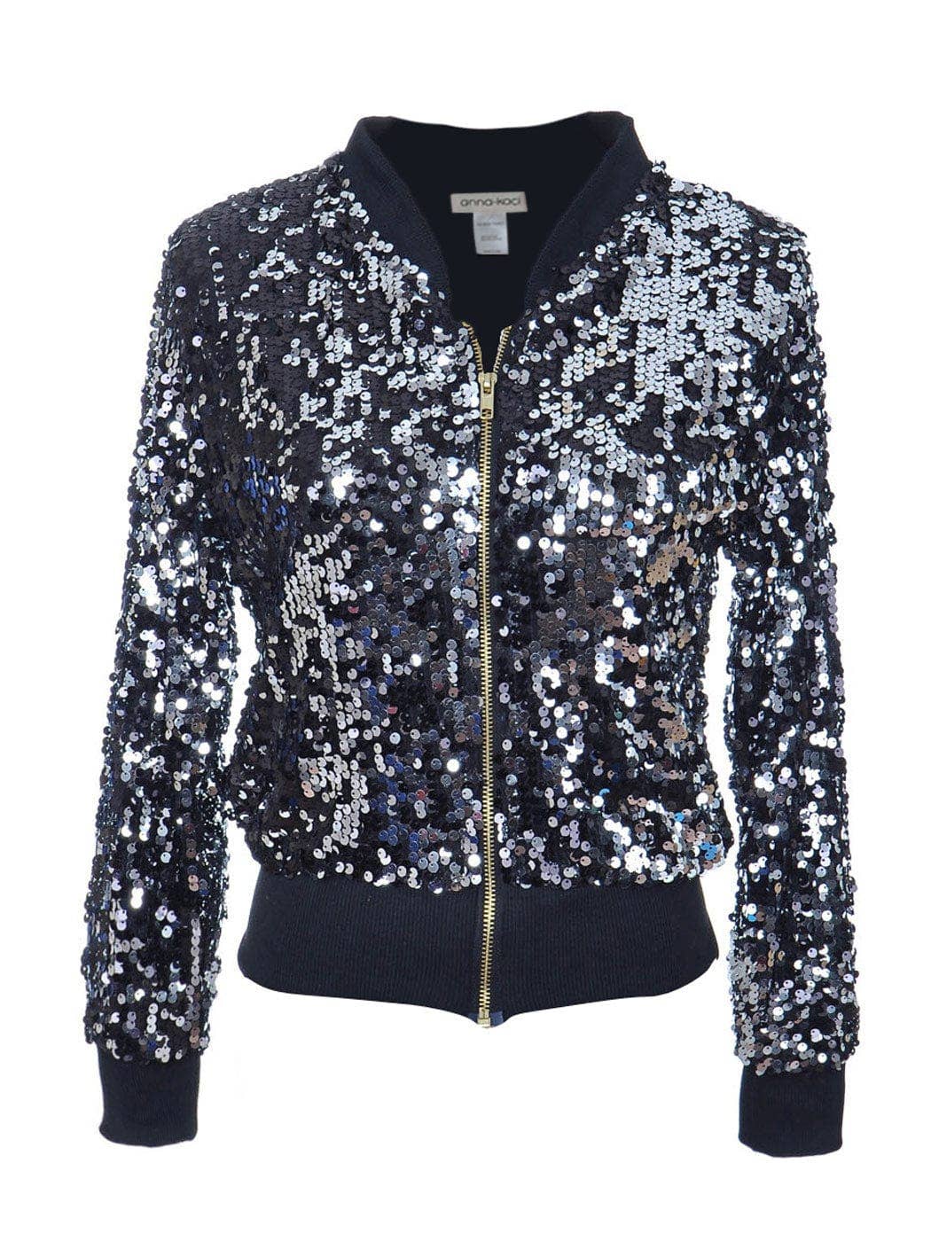 Anna Kaci Wholesale - Vente Bombers – femme - Blouson aviateur zippé à sequins13