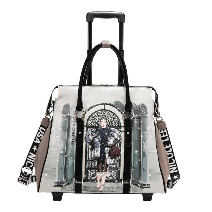 BAGAGE HLG17517 (MODA SNOWFLAKE) for engroshandel hos Nicole Lee