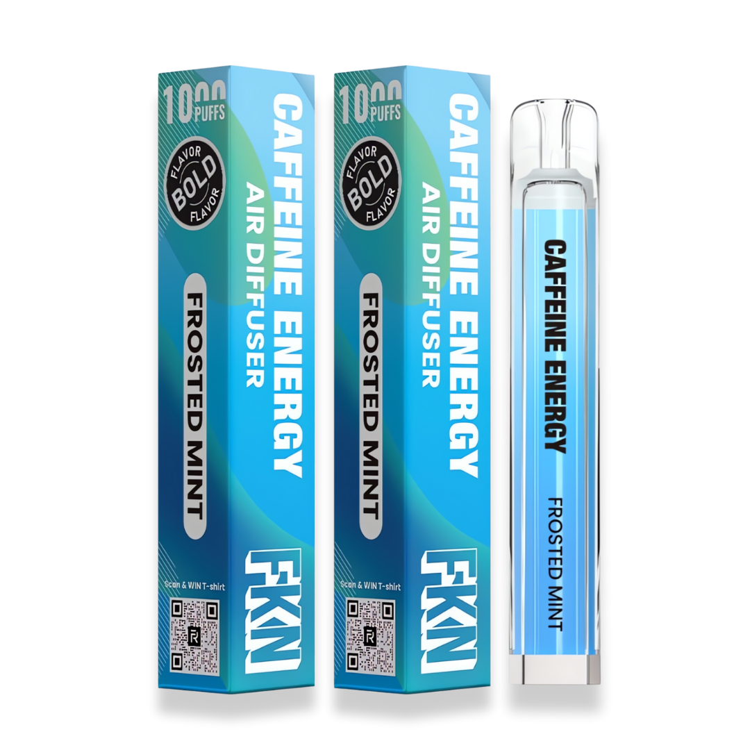 FKN Rich - Wholesale Oral Supplement/Vitamin - FKNRICH Caffeine Diffuser – Cool Mint – 1000 Puffs1
