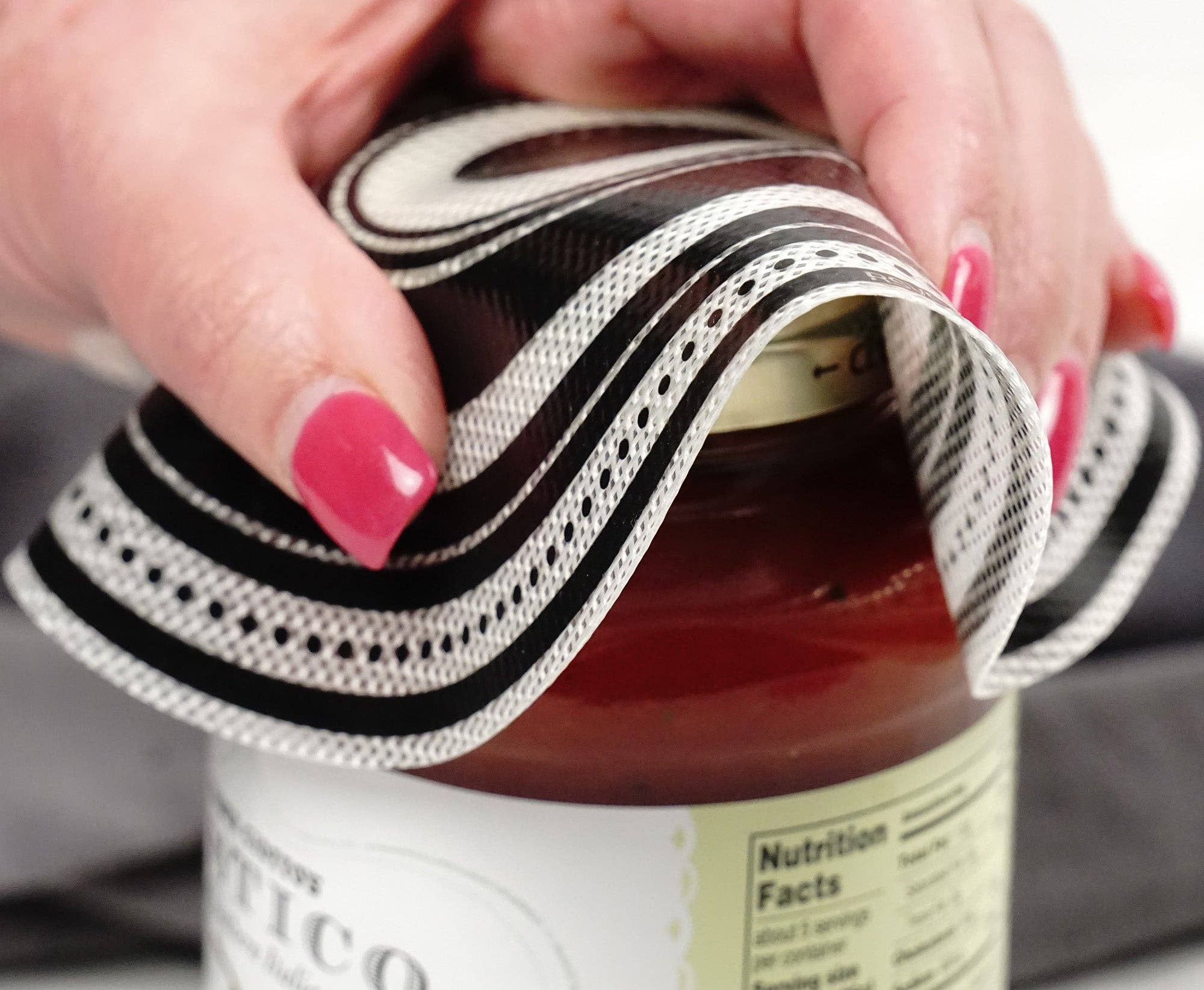 RSVP International - Vente Ouvre-bocal - Ouvre-pot en silicone - Noir1