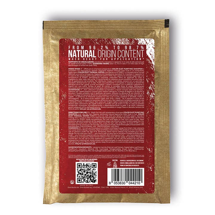 VISIONHAIRE SRL - Wholesale Hair Dye - Color Dust Vegetable Color - Professional Vegan formula - 40g -79