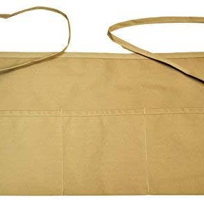 Geniechef 4 Pack Waist Apron, 3 Pockets, Cooking Kitchen Waiter Aprons for Men Women(11" x 22") for wholesale by Goodsmart