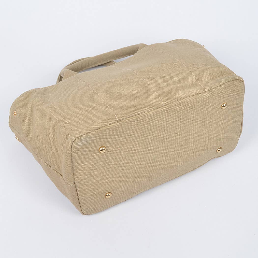 3AM BY H&D ACCESSORIES - Wholesale Tote bag – Women's - Solid Canvas Tote1