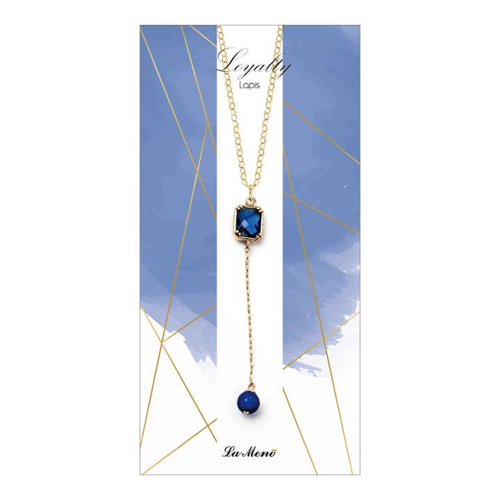 Bungelende ketting - Lapis voor wholesale door LA MENO