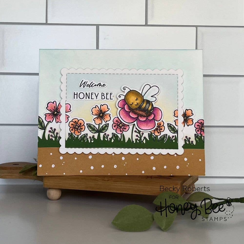 Honey Bee Stamps - Vendita all'ingrosso Timbro in gomma/decorativo - Dolce Ape - Set di Timbri in Fotopolimero 4x66