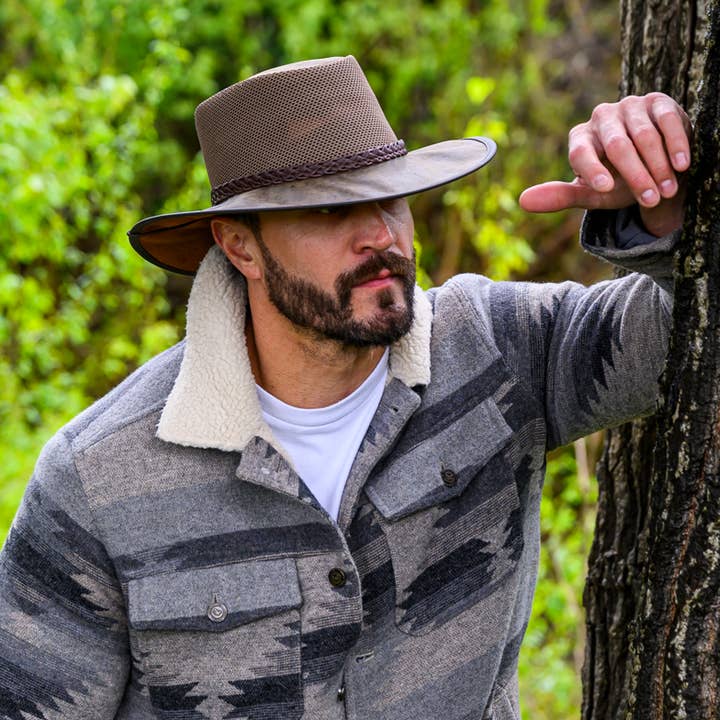 Wide Brim Outback Sun Hat - Style Breeze for wholesale by American Hat Makers