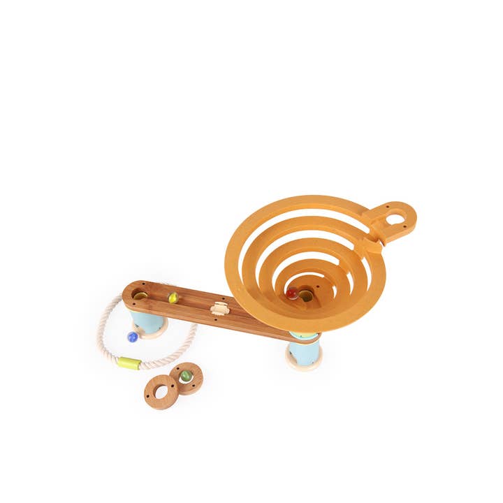 LOEF - Wholesale Wood Toy - Kids - LOEF duurzaam speelgoed bamboe eco+ educatieve knikkerbaan2