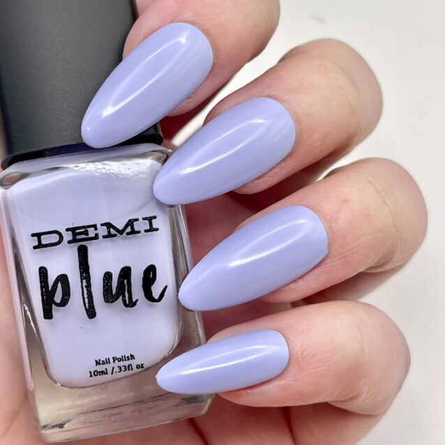 Soft, Not Weak – Lavender Clean Vegan Nail Polish for wholesale by DEMIblue Clean and Vegan Nail Polish