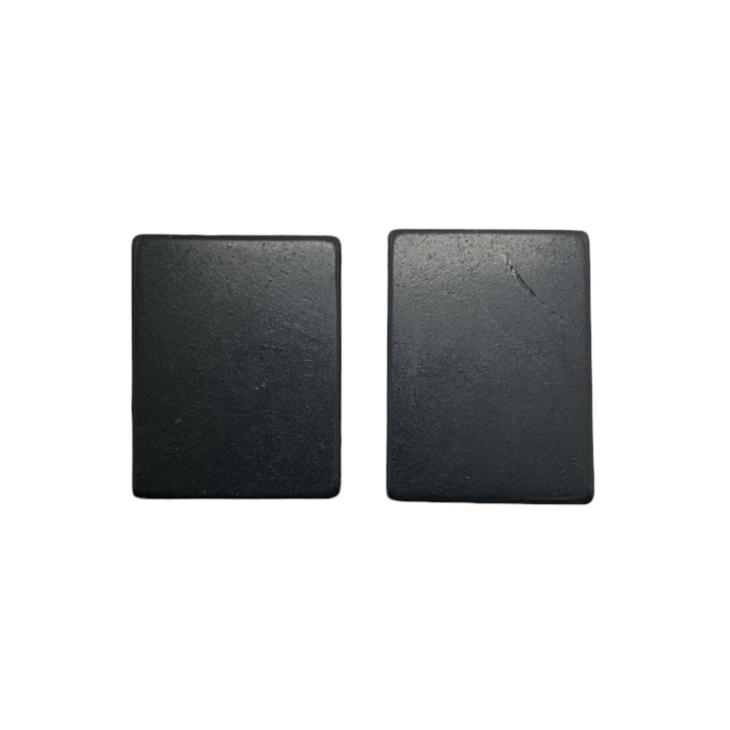 Quasar Gems USA - Vente Autocollants pour téléphone et ordinateur portable - Grand rectangle de carreau de shungite pour téléphone portable contre les CEM