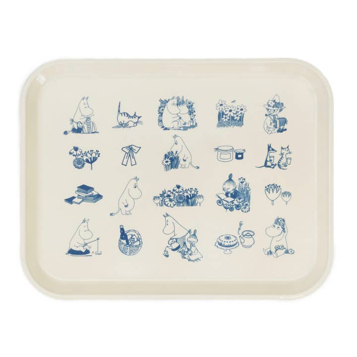 3P4 x Moomin® - Moominvalley Large Tray for wholesale by Three Potato Four
