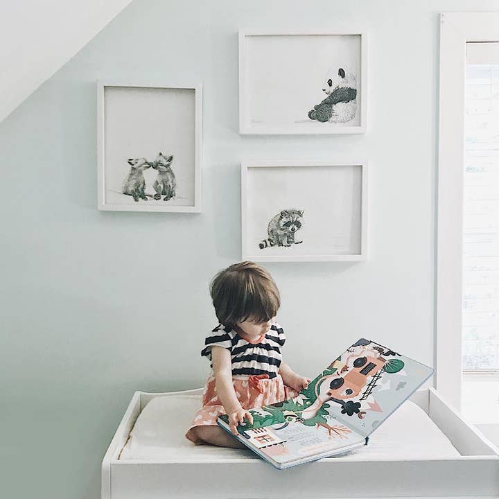 LE NID atelier - Wholesale Art Print - Cute Sitting Panda Print