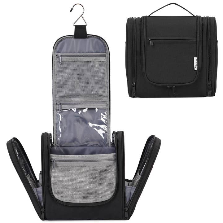 Grande borsa portaoggetti da toilette da appendere per il trucco da viaggio per la vendita all'ingrosso da parte di wandf