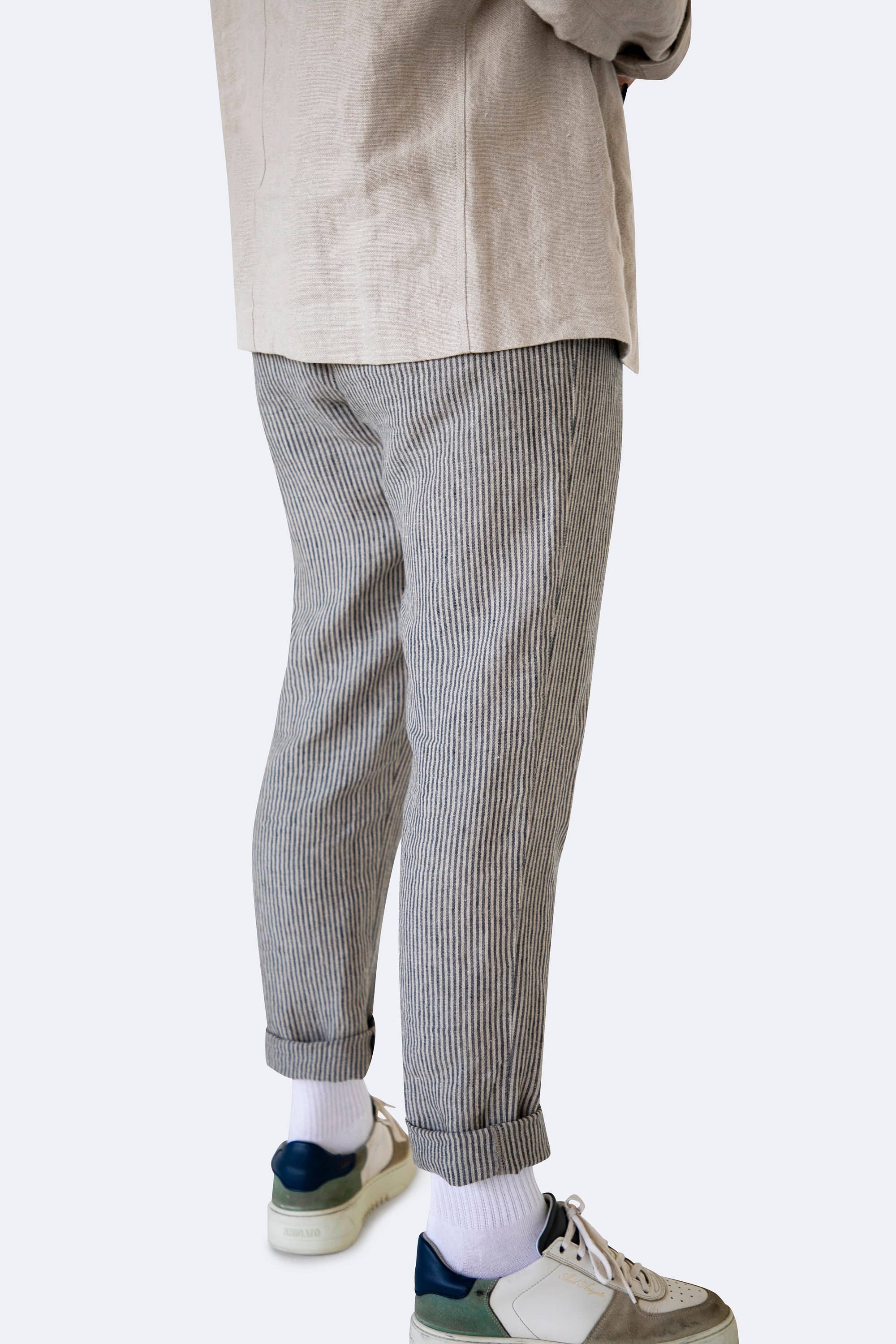VADU Linen - Wholesale Pants - Men's - Classic Linen Chinos4