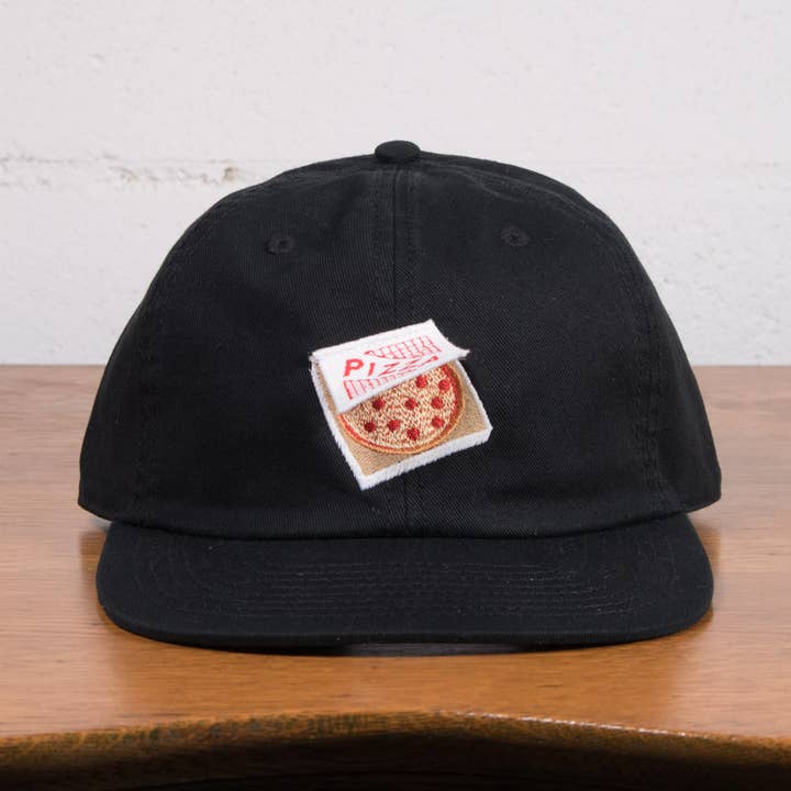 The whole pizza hat - Black for wholesale by Crewel and Unusual