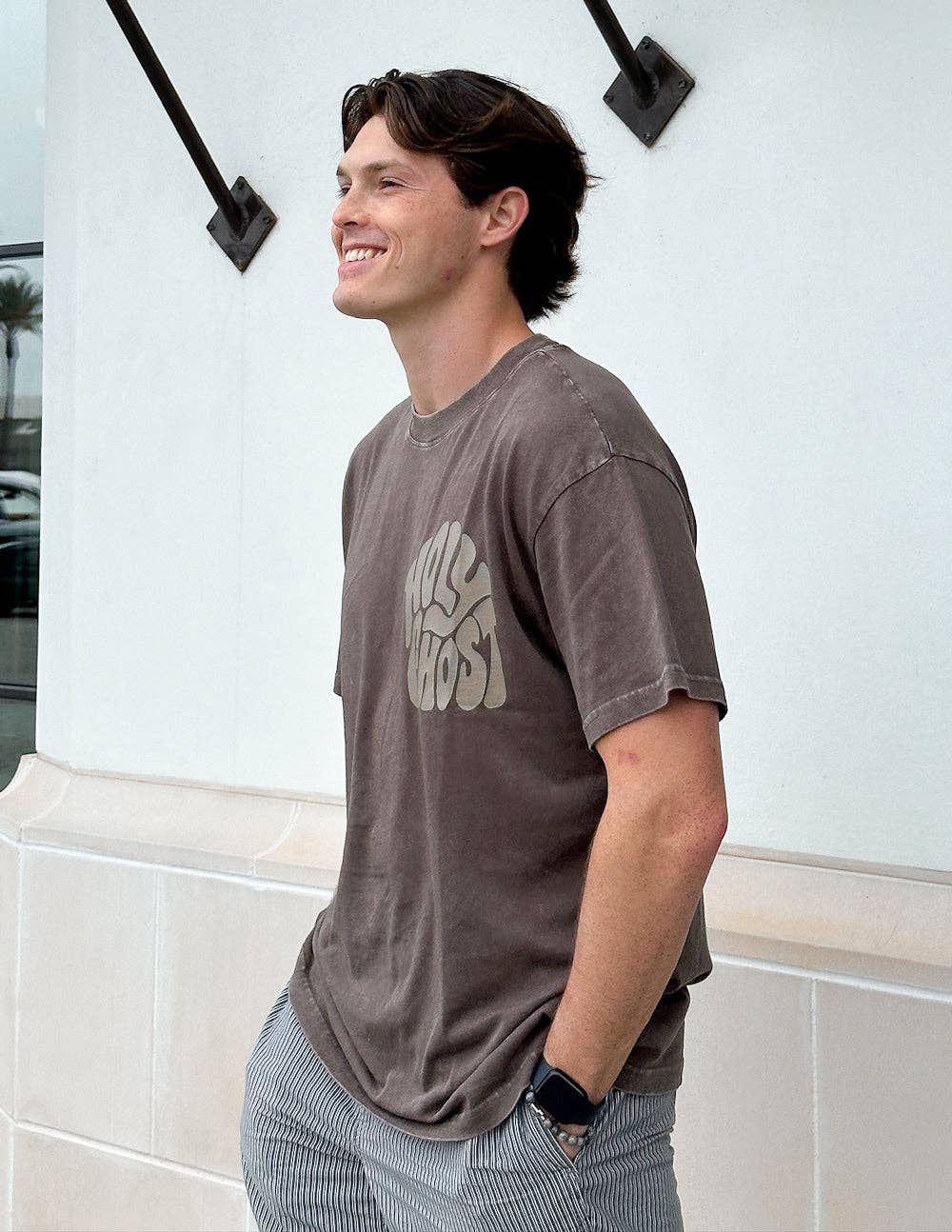 Elevated Faith – wholesale Screen printed t-shirt – Women′s – Holy Ghost Unisex Tee4