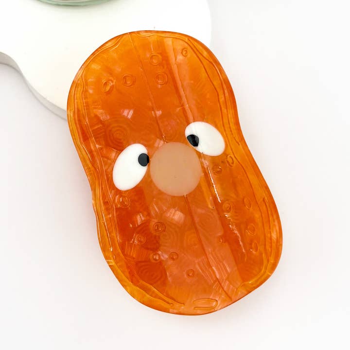 Grande Fermaglio per Capelli in Acetato Creativo a Forma di Naso di Arachide per la vendita all'ingrosso da parte di mildstyles