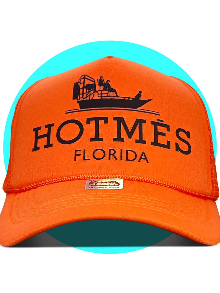Casquette de camionneur Hotmes Florida pour la vente par Trash Flowers Trucker Hats