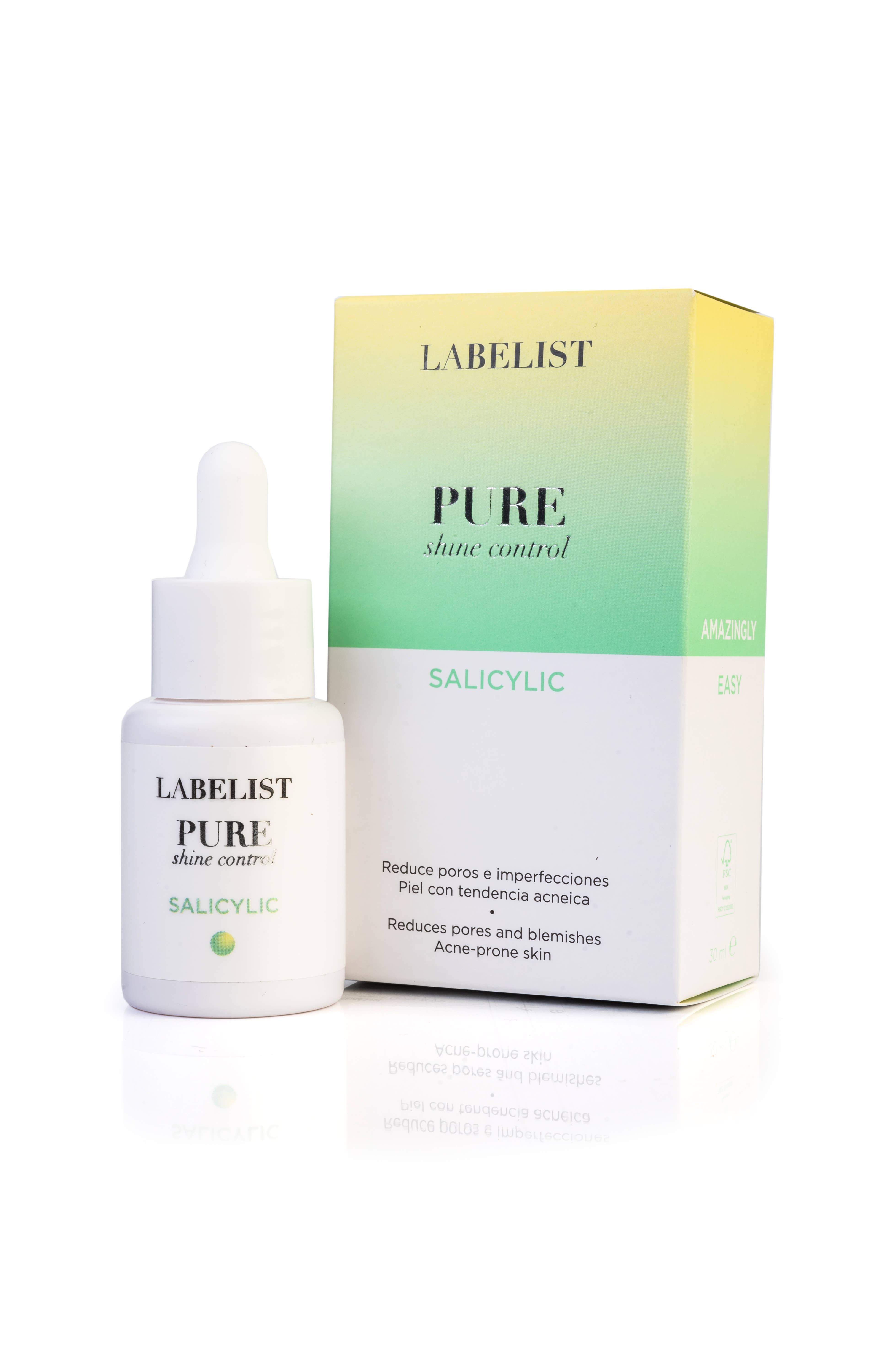 Labelist cosmetics - Wholesale Facial Moisturizer - PURE SHINE Salicylic Control for Acne Skin6