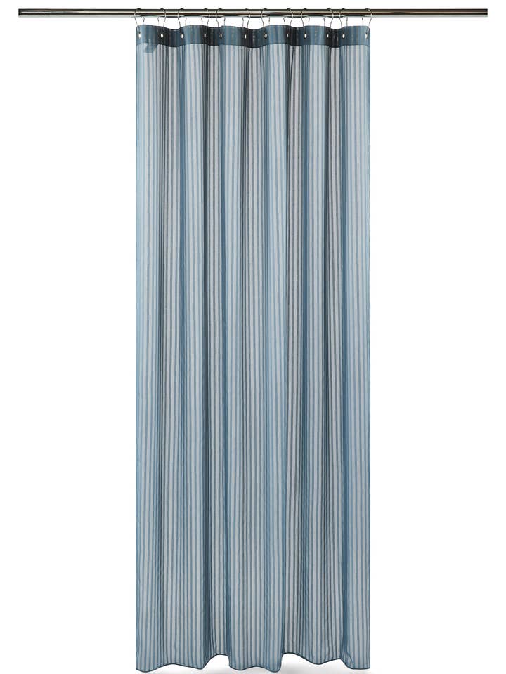 Tenda da doccia a righe con occhielli 200 cm per la vendita all'ingrosso da parte di Compliments