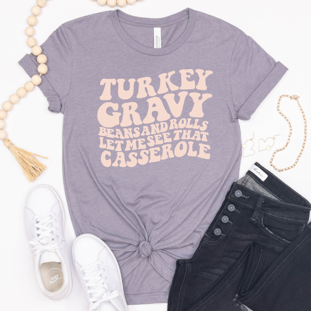 Limeberry Designs - Wholesale Screen Printed T-Shirt - Women's - Turkey Gravy  Tee1