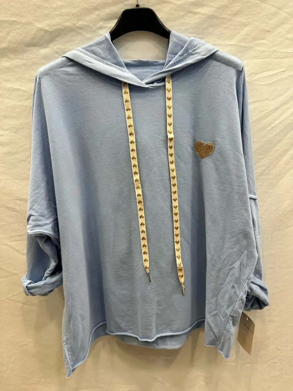 Mimi & Gogo - Wholesale Hoodie - Women's - Embroidered heart hoodie @9020_SweatCoeur11