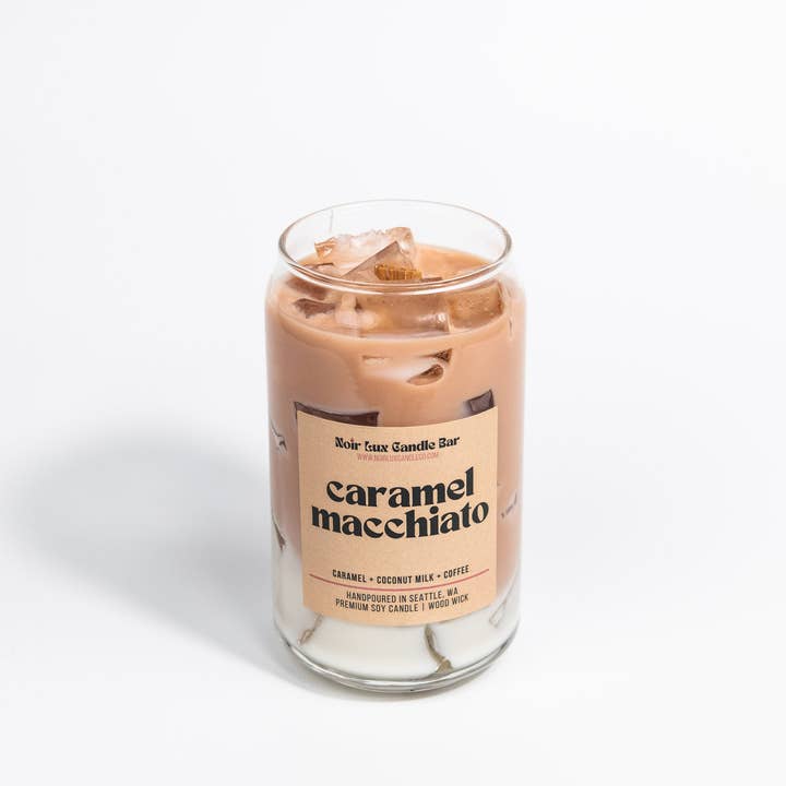 Noir Lux Candle Co - Wholesale Jar/Filled Candle - Iced Caramel Macchiato4