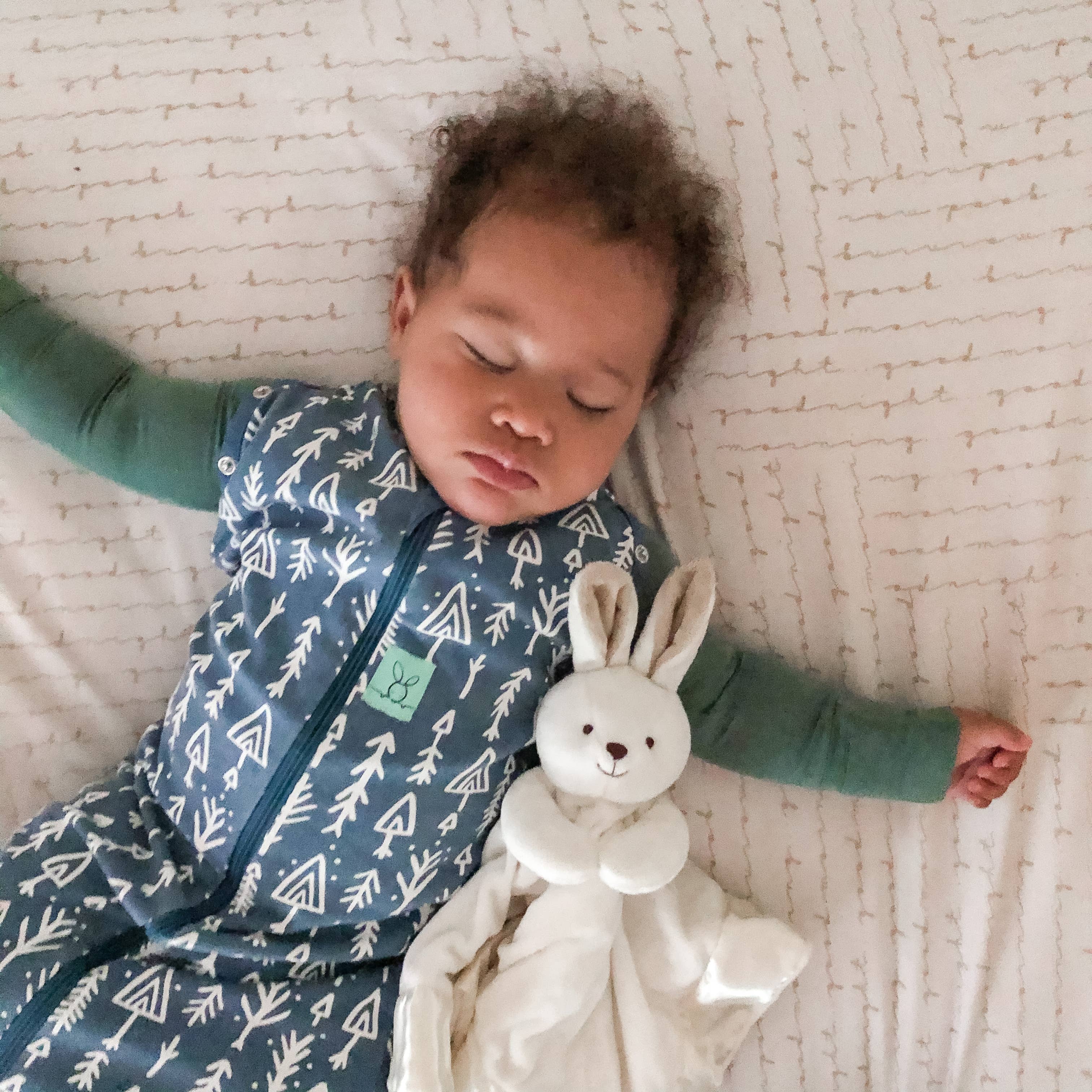 Yikes Twins - Wholesale Security/Cuddle Blanket - Baby - Bunny Lovey security blanket for travel and bedtime5