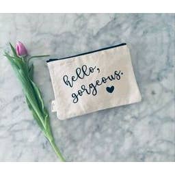 ellembee gift - Vente Trousses de maquillage/cosmétique - Trousses de maquillage et pochettes zippées imprimées Hello Gorgeous1