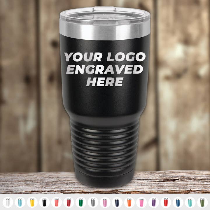 Custom Tumblers 30 oz with your Logo or Design Engraved - Sp for wholesale by Kodiak Wholesale