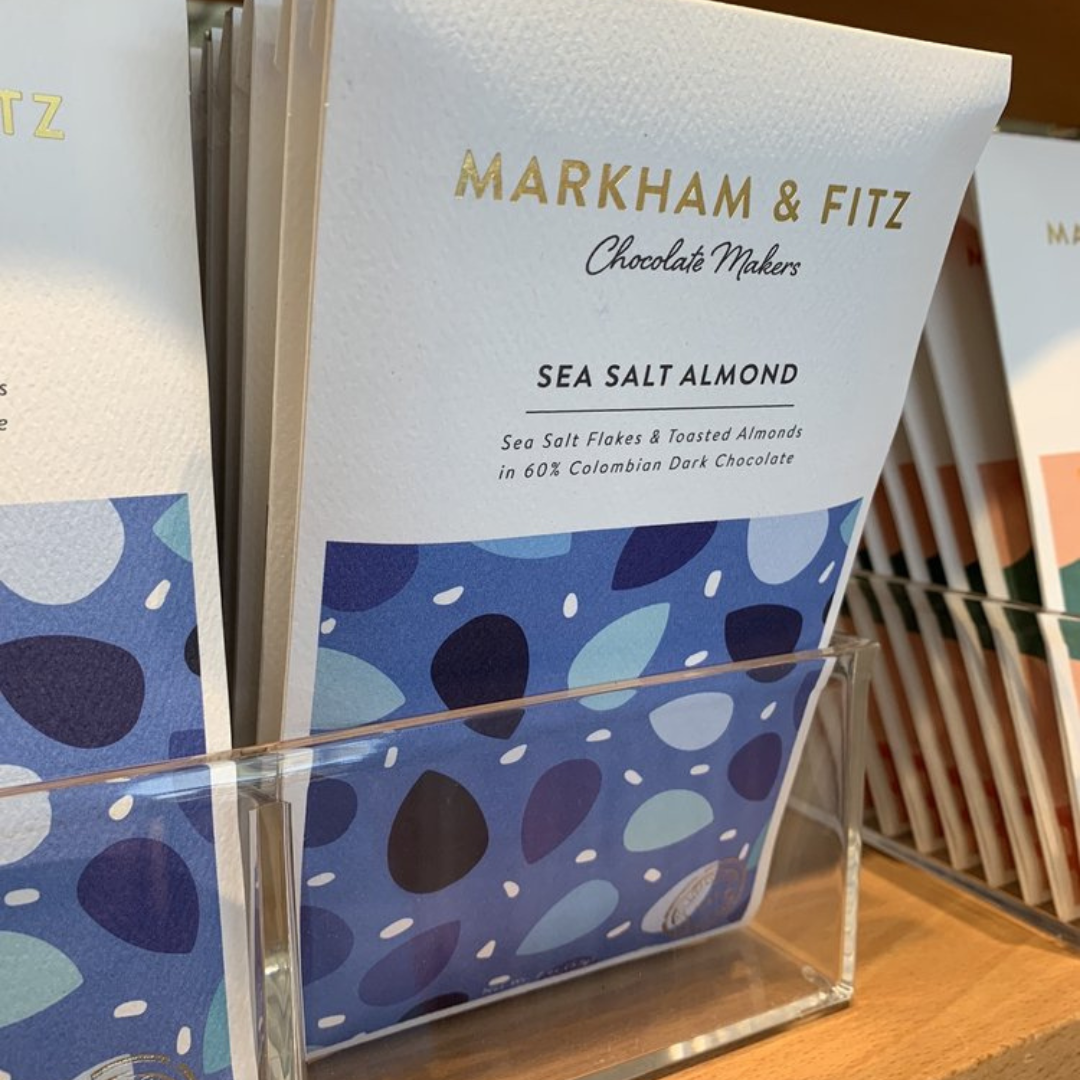 Markham & Fitz Chocolate - Wholesale Chocolate Bar - Sea Salt & Almond Dark Chocolate6