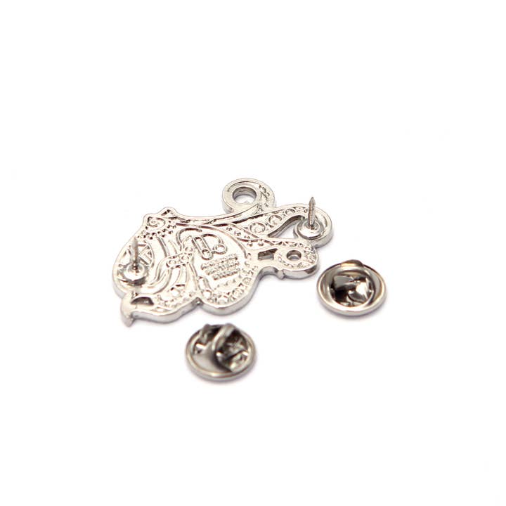 Awesome Pattern Studio - Wholesale Lapel pin/button - Enamel Pin - Mandala Octopus. Badge, Lapel Pin6