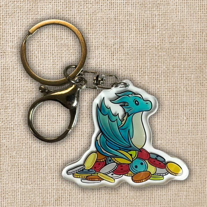 Theodore Keychain | House in the Cerulean Sea for wholesale by Kingdom of Threads