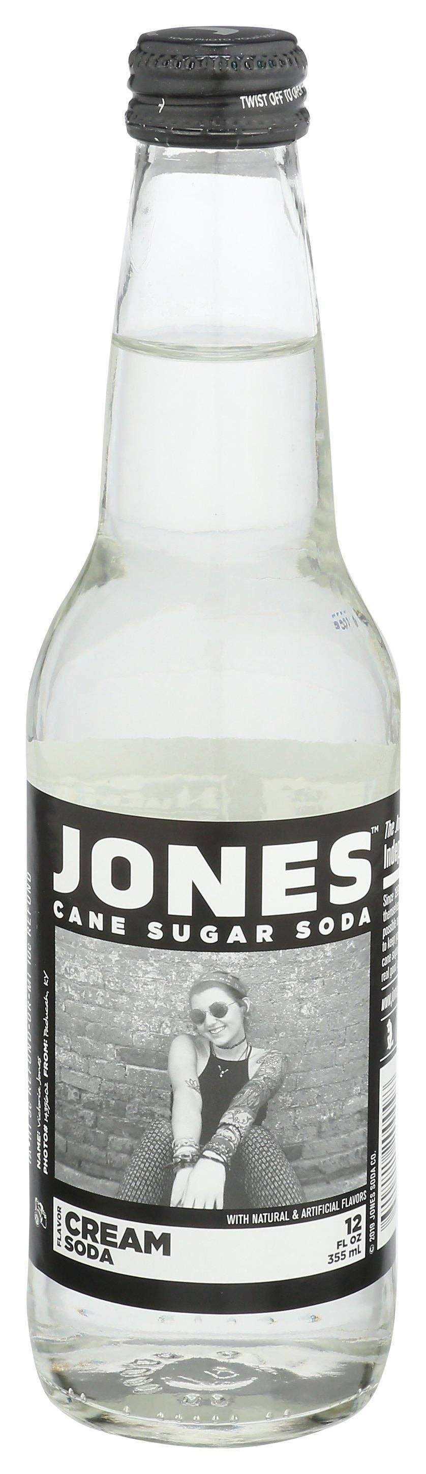 Everyday Supply Co - Wholesale Soda/Carbonated Drink - JONES SODA CREAM SODA - Case of 12