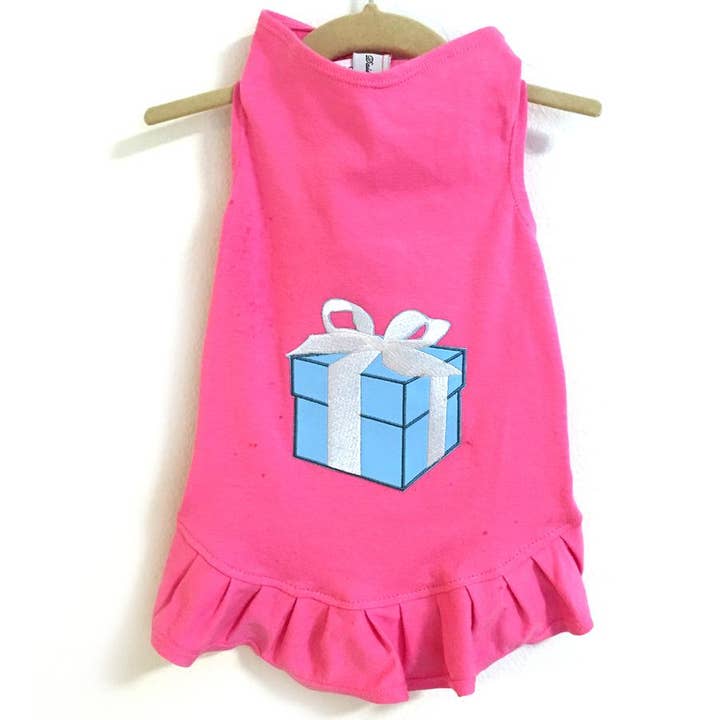 Blue Box Flounce Dress for wholesale by Daisy & Lucy