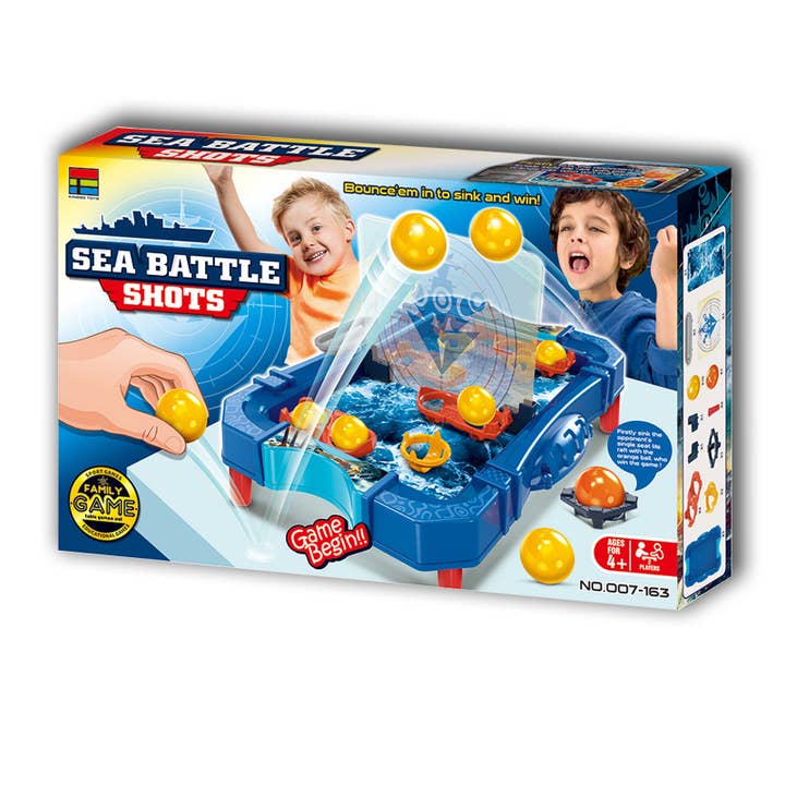 Daniel James - Wholesale Board Game - Sea Battle Shots Game By Kertoy