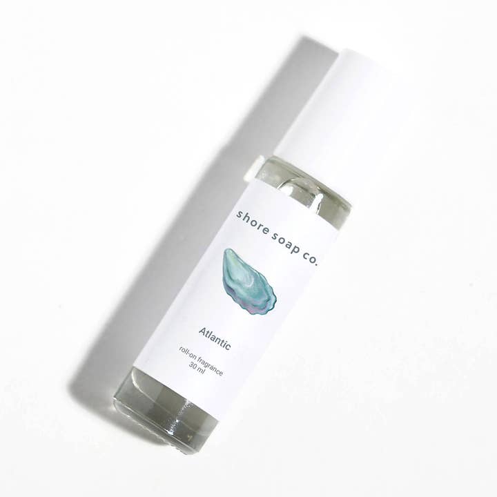 Fragranza Roll-On Atlantico per la vendita all'ingrosso da parte di Shore Soap Co.